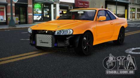 Nissan Skyline R34 Wikapuri para GTA 4