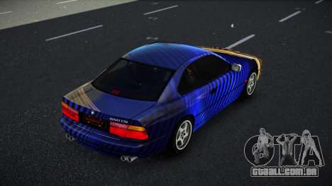 BMW 850CSi Ganlia S12 para GTA 4