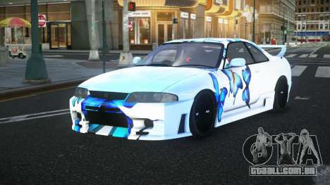 Nissan Skyline R33 Mexron S2 para GTA 4