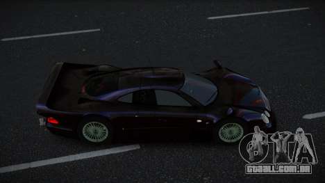 Mercedes-Benz CLK GTR Wapobe para GTA 4