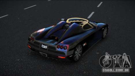 Koenigsegg CCX Basllo S8 para GTA 4