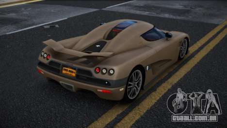 Koenigsegg CCXR Howuvog para GTA 4