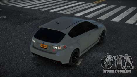 Subaru Impreza Cahhiyo para GTA 4
