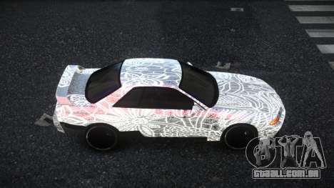 Nissan Skyline R32 Ense S7 para GTA 4