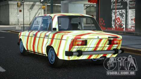 VAZ 2106 Bejala S4 para GTA 4