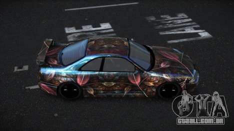 Nissan Skyline R33 Mexron S5 para GTA 4