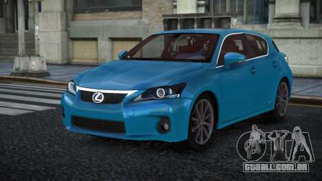 Lexus CT200H Lusyu para GTA 4