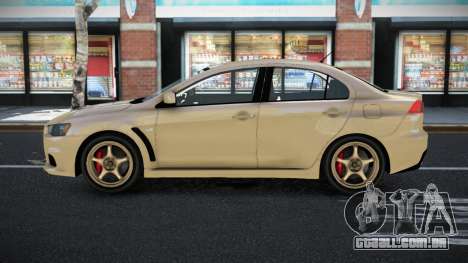 Mitsubishi Lancer Evolution X Comub para GTA 4