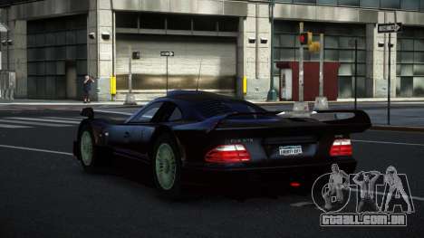 Mercedes-Benz CLK GTR Wapobe para GTA 4