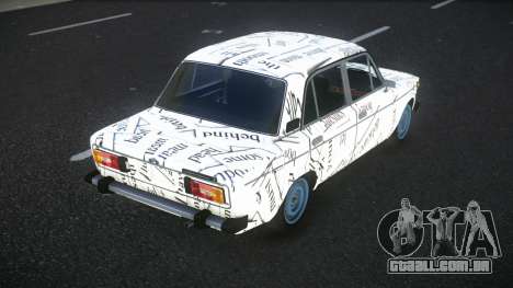 VAZ 2106 Bejala S5 para GTA 4