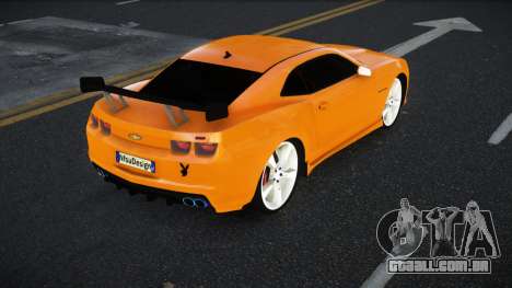 Chevrolet Camaro Pebuw para GTA 4