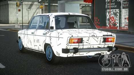 VAZ 2106 Bejala S5 para GTA 4