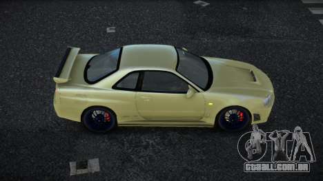 Nissan Skyline R34 Vabiqu para GTA 4