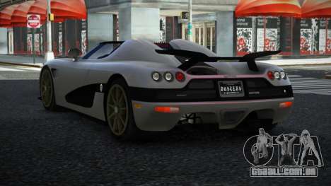 Koenigsegg CCX Pasaxus para GTA 4