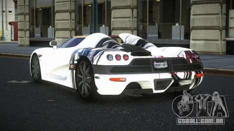 Koenigsegg CCX Basllo S7 para GTA 4