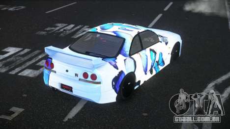 Nissan Skyline R33 Mexron S2 para GTA 4