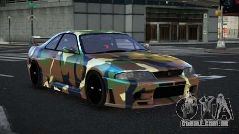 Nissan Skyline R33 Mexron S13 para GTA 4
