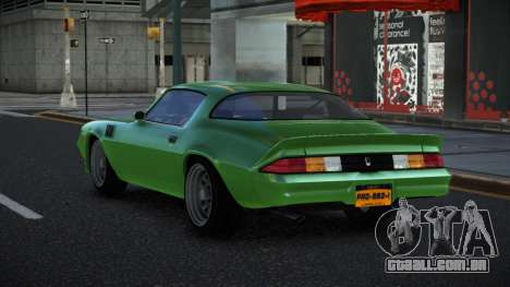 Chevrolet Camaro Z28 Elistian para GTA 4