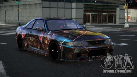 Nissan Skyline R33 Mexron S5 para GTA 4