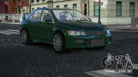 Mitsubishi Lancer Evolution VIII Legefire para GTA 4