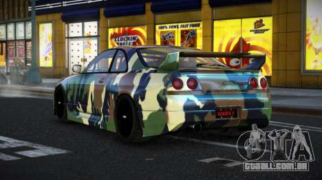 Nissan Skyline R33 Mexron S13 para GTA 4