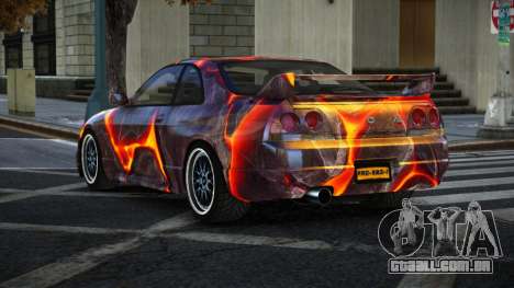 Nissan Skyline R33 Dojuke S9 para GTA 4