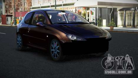 Peugeot 206 Bovejay para GTA 4