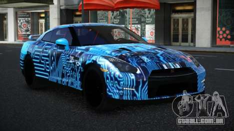 Nissan GT-R Eleryah S9 para GTA 4