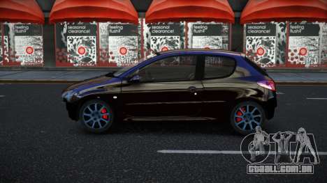 Peugeot 206 Bovejay para GTA 4