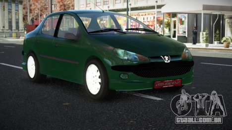 Peugeot 206 Coszu para GTA 4